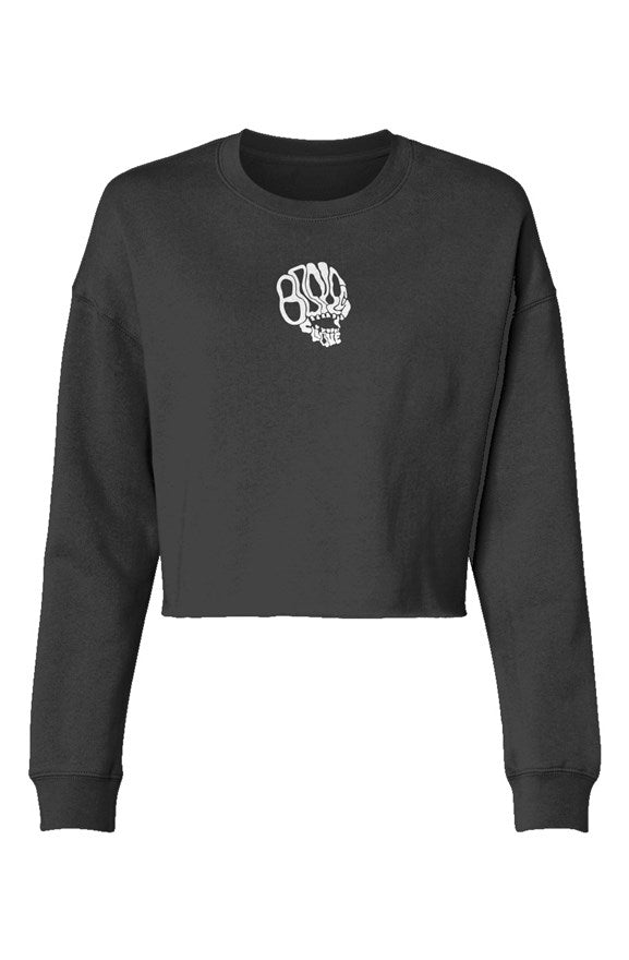 Bones Cropped Crewneck