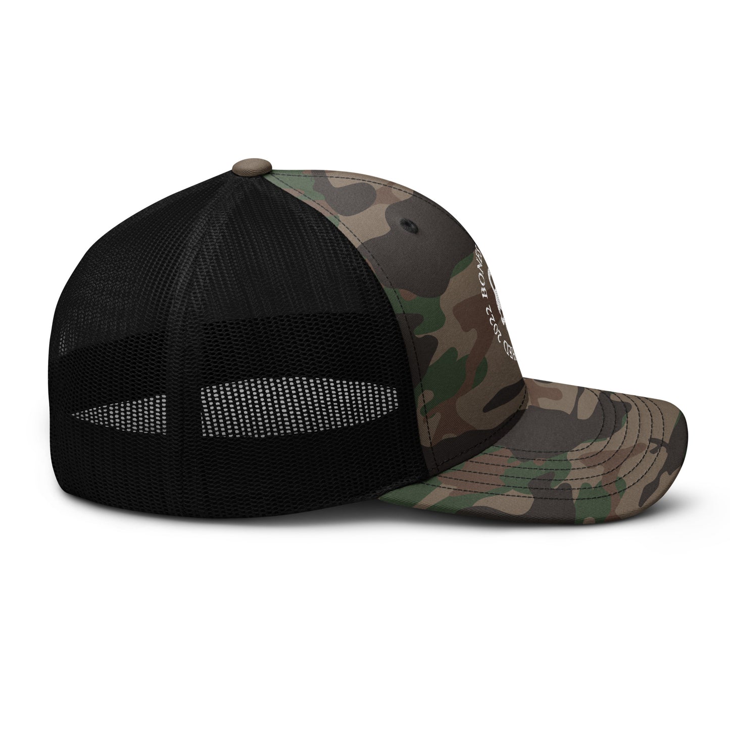 EST. Camo Trucker Cap