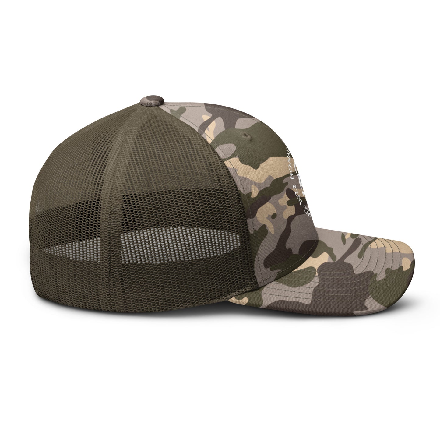 EST. Camo Trucker Cap