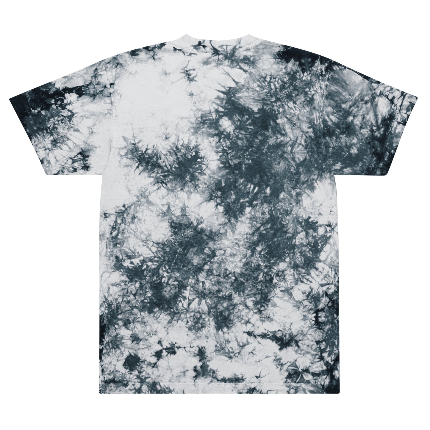 Bones Clique embroidered tie-dye t-shirt